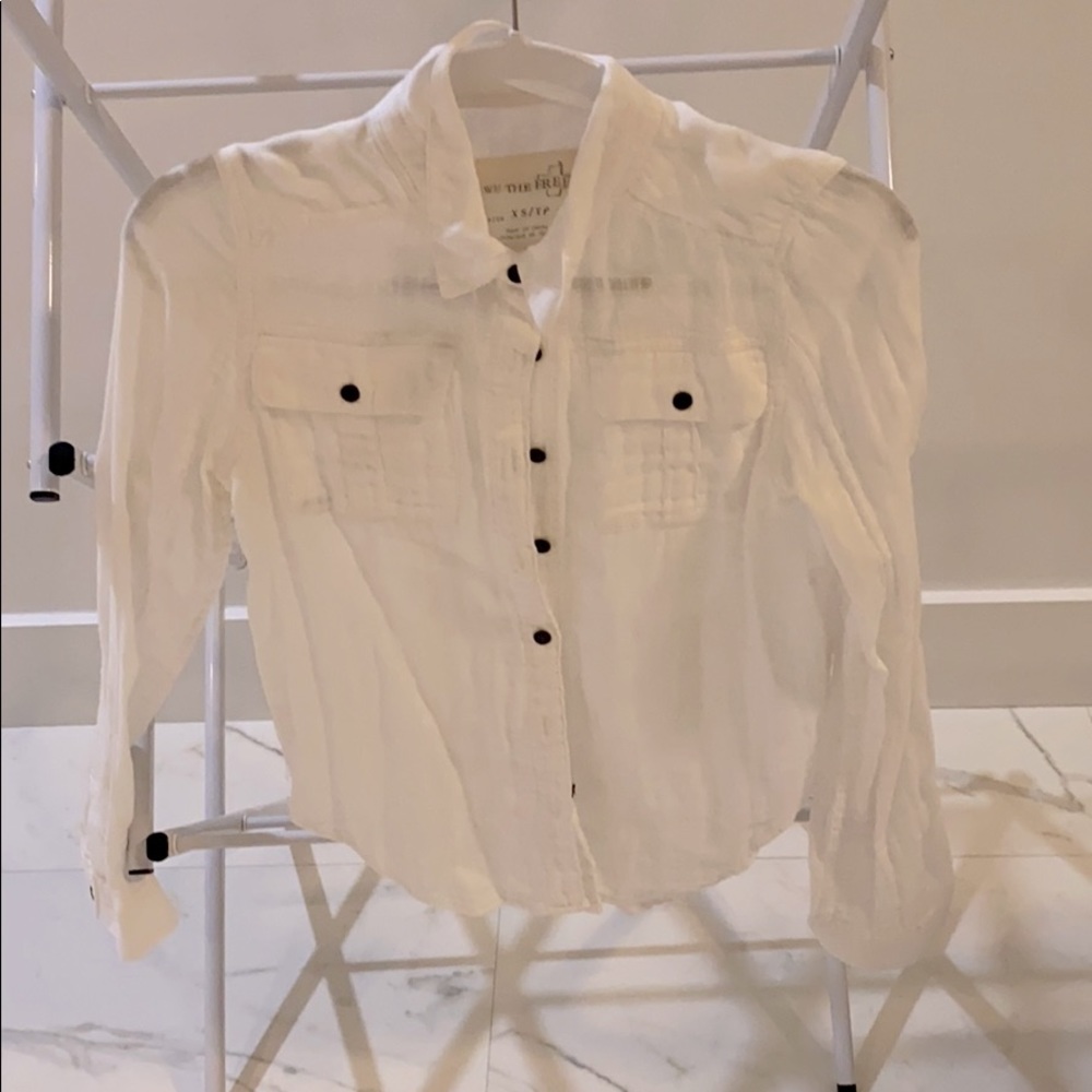 Free People Button Down